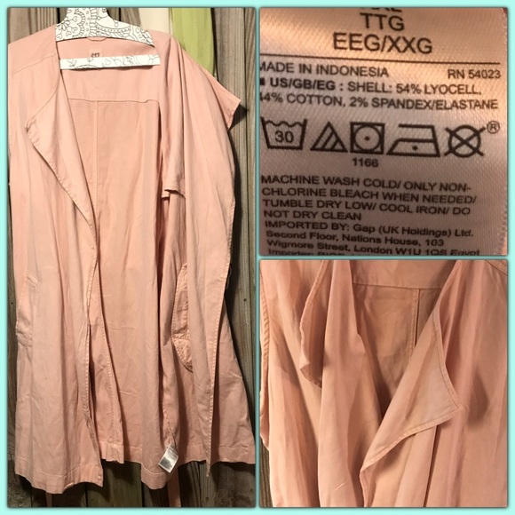 🌷 Adorable Soft Mod Long Belted Vest 🌷 - Picture 5 of 8